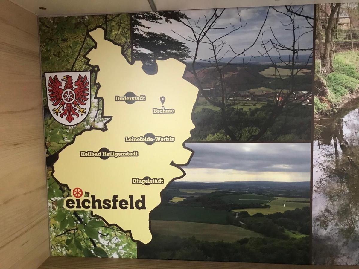 Gaestewohnung Am Sonnenstein Brehme Esterno foto