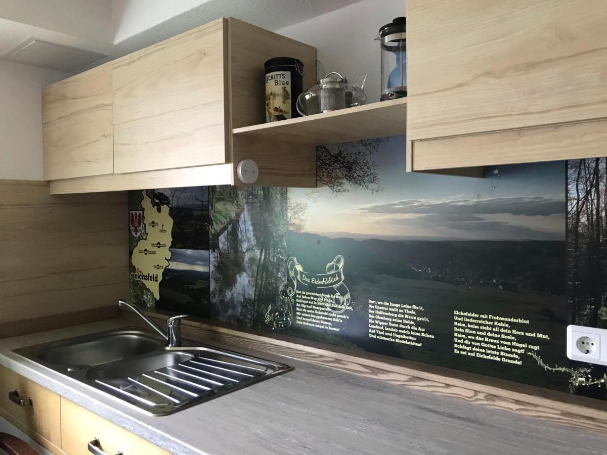 Gaestewohnung Am Sonnenstein Brehme Esterno foto